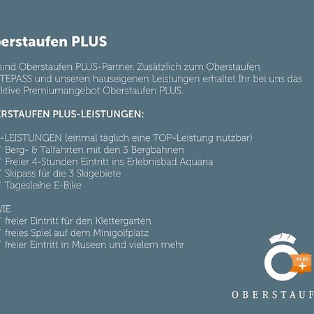 FeWo Hündleblick Oberstaufen/Steibis Exterior foto